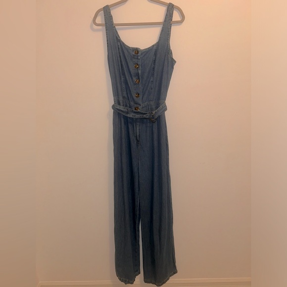 Denim Jumpsuit - Picture 2 of 4